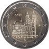  Германия. 2 евро 2021 год. Магдебургский собор, Саксония-Анхальт. (J) 