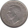  Канада. 5 центов 1940 год. Бобр. 