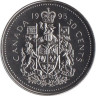  Канада. 50 центов 1995 год. (UNC) 