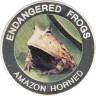  Малави. 10 квач 2010 год. Вымирающие лягушки - Амазонская рогатка. 