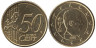  Бельгия. 50 евроцентов 2016 год. 