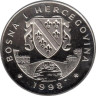  Босния и Герцеговина. 1 соверен 1998 год. Лошади - Китайская лошадь. 
