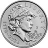 США. 1 дайм 2026 год. 250 лет независимости США. (D) 