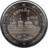  Испания. 2 евро 2013 год. Монастырь Эскориал. 