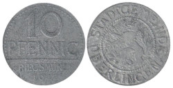 Германия. Юберлинген (Иберлинген). 10 пфеннигов 1917 год. Нотгельд.