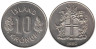  Исландия. 10 крон 1980 год. 