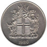  Исландия. 10 крон 1980 год. 