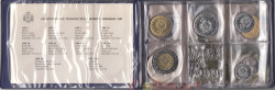Сан-Марино. Набор монет 1987 год. Официальный годовой набор. (10 монет в буклете)