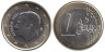  Испания. 1 евро 2021 год. Король Филипп VI. 