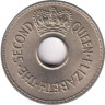  Фиджи. 1 пенни 1965 год. Елизавета II. 