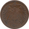 Германская империя. 1 пфенниг 1901 год. (D) 