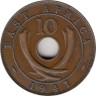  Британская Восточная Африка. 10 центов 1941 год. Король Георг VI. (I) 