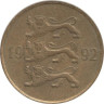  Эстония. 20 сентов 1992 год. 