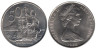  Новая Зеландия. 50 центов 1968 год. Парусник Индевор. 