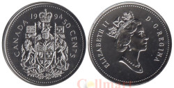 Канада. 50 центов 1994 год. (UNC)