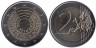  Словения. 2 евро 2021 год. 200 лет Национальному музею Словении. 