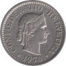  Швейцария. 10 раппенов 1974 год. 