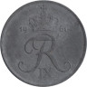  Дания. 5 эре 1961 год. Король Фредерик IX. (цинк) 