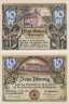  Бона. Германия. Бад-Зульца 10 пфеннигов 1921 год. Нотгельд. (XF) 