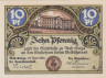  Бона. Германия. Бад-Зульца 10 пфеннигов 1921 год. Нотгельд. (XF) 