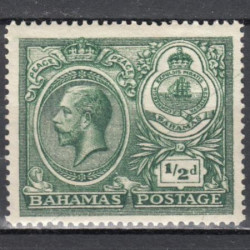 Марка. Багамские Острова 1920 год. Король Георг V. Празднования мира.