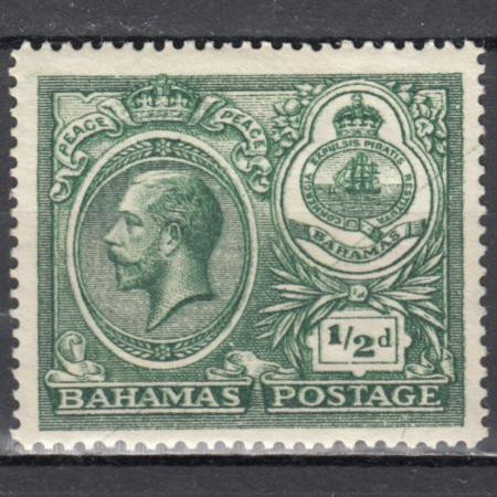  Марка. Багамские Острова 1920 год. Король Георг V. Празднования мира. 