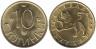  Болгария. 10 стотинок 1992 год. Лев. 