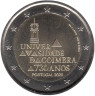  Португалия. 2 евро 2020 год. 730 лет университету Коимбры. (XF) 