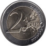  Нидерланды. 2 евро 2015 год. 30 лет флагу Европейского союза. 