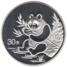  Китай. 30 юань 1991 год. Панда. Копия. 