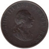  Великобритания. 1/2 пенни 1799 год. Георг III. 