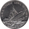  Сомалиленд. 5 долларов 2002 год. Крушение «Титаника». 