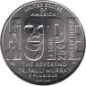  США. 25 центов 2024 год. 11-я монета. Американские женщины - Паули Мюррей. (D) 