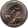  США. 1 доллар 2020 год. Космический телескоп "Хаббл", штат Мэриленд. (D) 