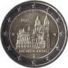  Германия. 2 евро 2021 год. Магдебургский собор, Саксония-Анхальт. (D) 