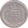  Латвия. 2 лата 1925 год. 