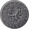  Чехия. 1 крона 1993 год. 