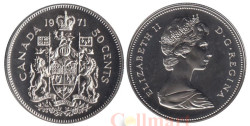 Канада. 50 центов 1971 год. (UNC)