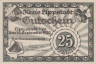  Бона. Германия. Липпштадт 25 пфеннигов 1920 год. Нотгельд. (XF) 