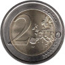  Ирландия. 2 евро 2015 год. 30 лет флагу Европейского союза. 