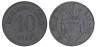  Германия. Фюрт. 10 пфеннигов 1917 год. Нотгельд. 