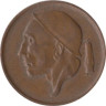  Бельгия. 50 сантимов 1969 год. Король Бодуэн I. BELGIE 