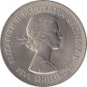  Великобритания. 5 шиллингов 1960 год. Британская выставка в Нью-Йорке. 