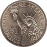  США. 1 доллар 2014 год. 30-й президент Калвин Кулидж (1923–1929). (D) 