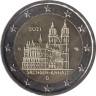 Германия. 2 евро 2021 год. Магдебургский собор, Саксония-Анхальт. (G) 