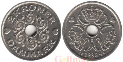 Дания. 2 кроны 1999 год.