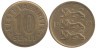  Эстония. 10 сентов 1992 год. 