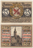  Бона. Германия. Наумбург 25 пфеннигов 1920 год. Нотгельд. (VF) 