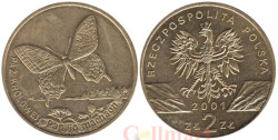 Польша. 2 злотых 2001 год. Махаон.