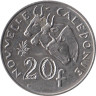  Новая Каледония. 20 франков 2006 год. Быки. 